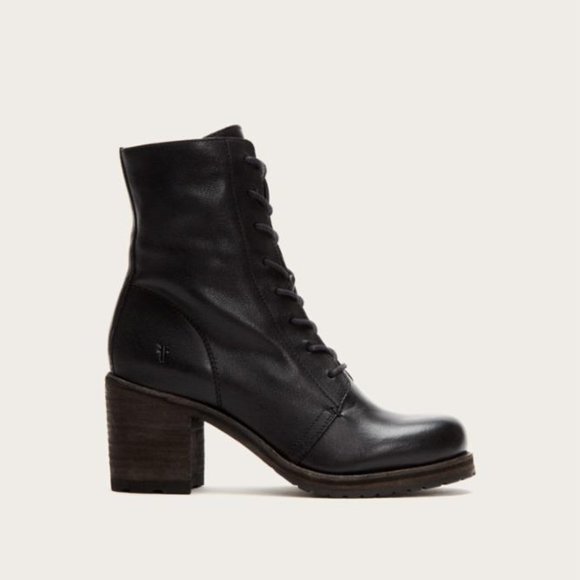 Frye Shoes - Frye Karen Combat Boots Size 8